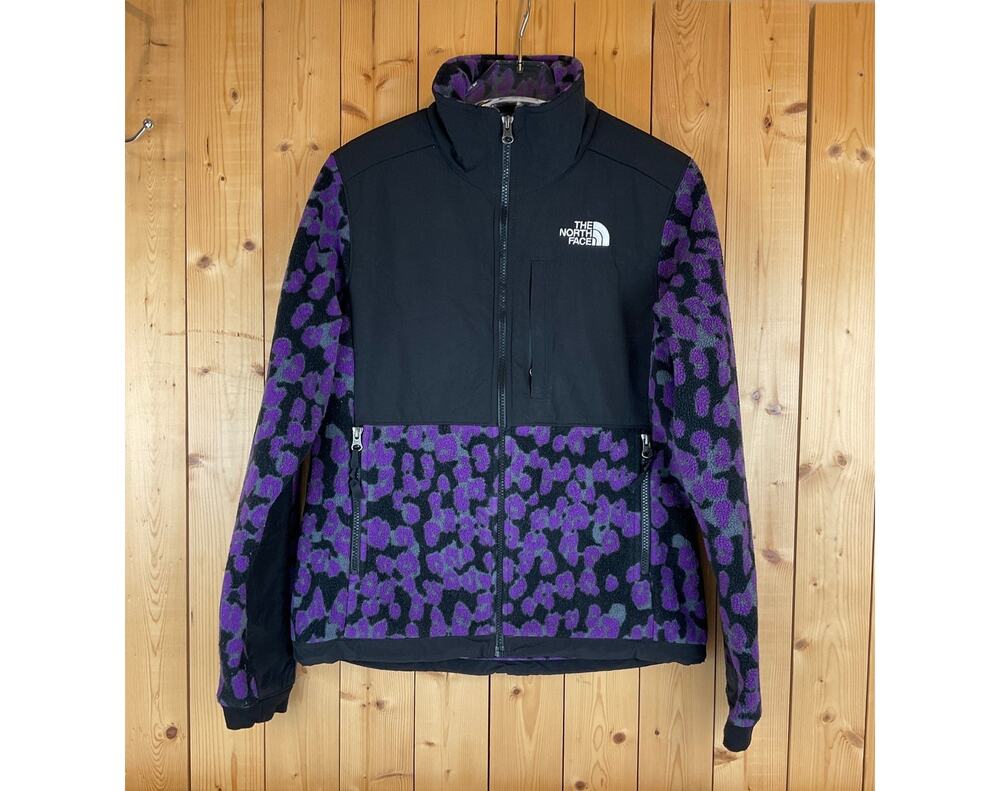 The North Face Women's Printed Denali 2 Full-Zip Jacket, Purple - Size S
